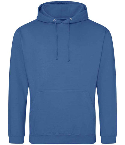 Just Hoods JH001 Tropical Blue Front -  Ready to be Embroidered and Printed by Custard Workwear - Cheap Personalised and Customised Workwear in Nottinghamshire, Derbyshire and Leicestershire