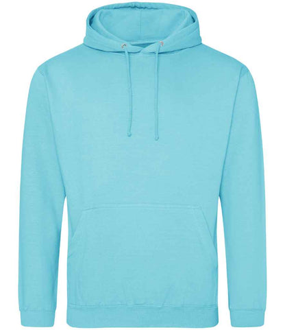 Just Hoods JH001 Turquoise Surf Front -  Ready to be Embroidered and Printed by Custard Workwear - Cheap Personalised and Customised Workwear in Nottinghamshire, Derbyshire and Leicestershire