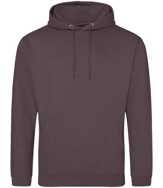 Just Hoods JH001 Wild Mulberry Front -  Ready to be Embroidered and Printed by Custard Workwear - Cheap Personalised and Customised Workwear in Nottinghamshire, Derbyshire and Leicestershire