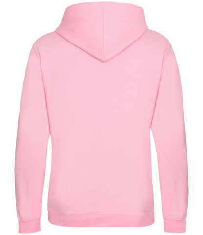 Just Hoods JH003 Baby Pink/Arctic White Back -  Ready to be Embroidered and Printed by Custard Workwear - Cheap Personalised and Customised Workwear in Nottinghamshire, Derbyshire and Leicestershire