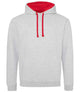Heather Grey/Fire Red