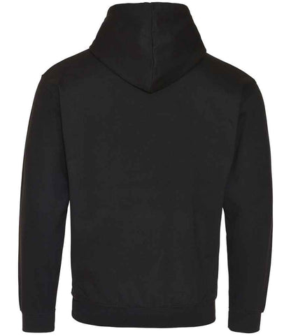 Just Hoods JH003 Jet Black/Gold Back -  Ready to be Embroidered and Printed by Custard Workwear - Cheap Personalised and Customised Workwear in Nottinghamshire, Derbyshire and Leicestershire