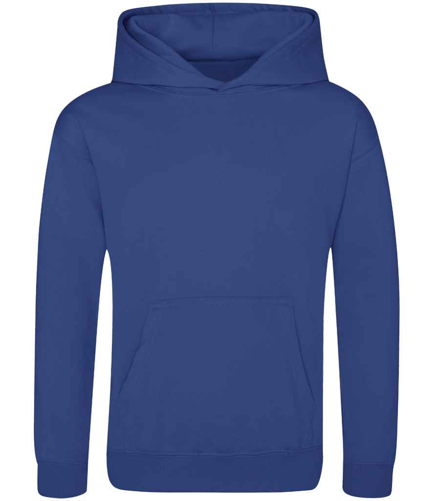 Just Hoods JH006B Royal Blue Front -  Ready to be Embroidered and Printed by Custard Workwear - Cheap Personalised and Customised Workwear in Nottinghamshire, Derbyshire and Leicestershire