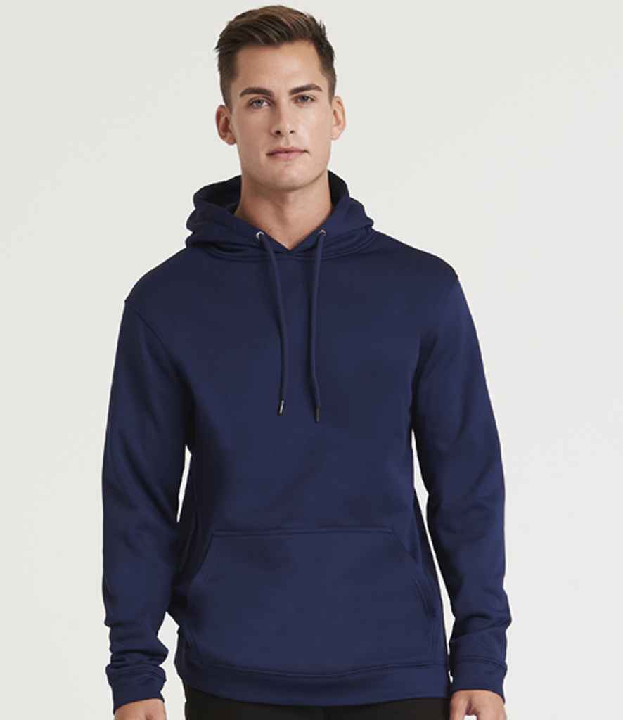 Just Hoods JH006 Oxford Navy Model -  Ready to be Embroidered and Printed by Custard Workwear - Cheap Personalised and Customised Workwear in Nottinghamshire, Derbyshire and Leicestershire