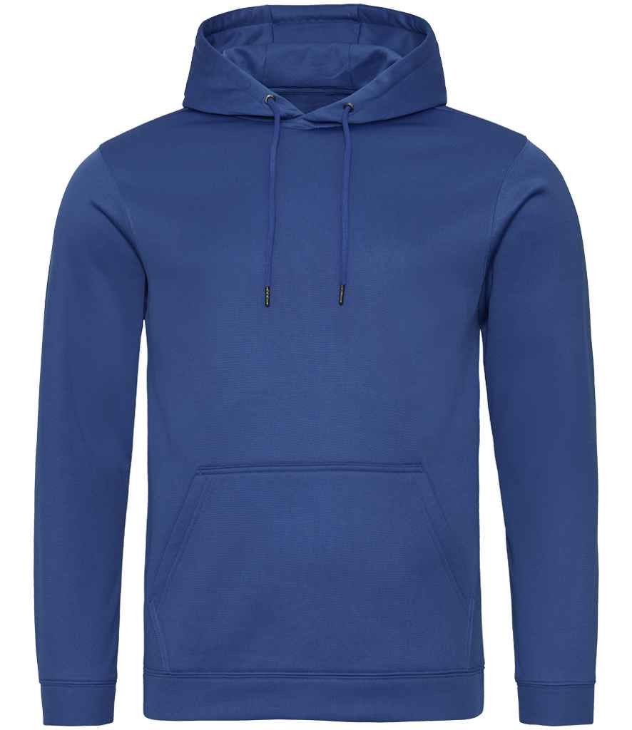 Just Hoods JH006 Royal Blue Front -  Ready to be Embroidered and Printed by Custard Workwear - Cheap Personalised and Customised Workwear in Nottinghamshire, Derbyshire and Leicestershire