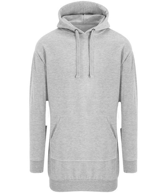 Just Hoods JH015 Heather Grey Front -  Ready to be Embroidered and Printed by Custard Workwear - Cheap Personalised and Customised Workwear in Nottinghamshire, Derbyshire and Leicestershire