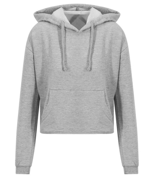 Just Hoods JH016 Heather Grey Front -  Ready to be Embroidered and Printed by Custard Workwear - Cheap Personalised and Customised Workwear in Nottinghamshire, Derbyshire and Leicestershire
