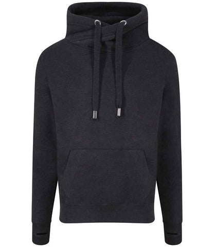 Just Hoods JH021 Black Smoke Front -  Ready to be Embroidered and Printed by Custard Workwear - Cheap Personalised and Customised Workwear in Nottinghamshire, Derbyshire and Leicestershire