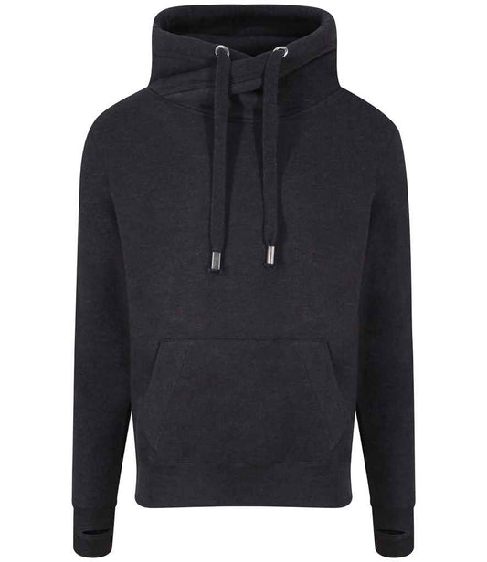 Just Hoods JH021 Black Smoke Front -  Ready to be Embroidered and Printed by Custard Workwear - Cheap Personalised and Customised Workwear in Nottinghamshire, Derbyshire and Leicestershire