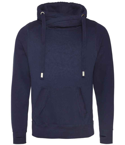 Just Hoods JH021 Oxford Navy Front -  Ready to be Embroidered and Printed by Custard Workwear - Cheap Personalised and Customised Workwear in Nottinghamshire, Derbyshire and Leicestershire