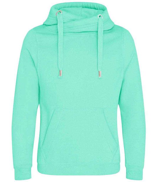 Just Hoods JH021 Peppermint Front -  Ready to be Embroidered and Printed by Custard Workwear - Cheap Personalised and Customised Workwear in Nottinghamshire, Derbyshire and Leicestershire
