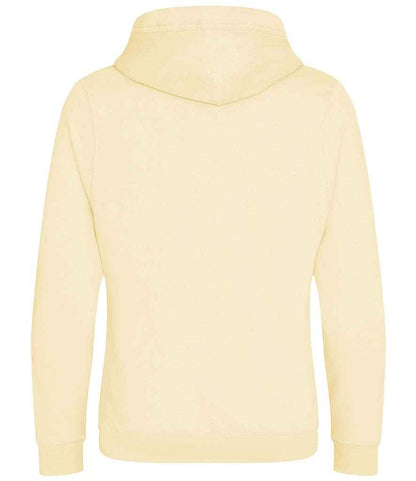 Just Hoods JH021 Vanilla Milkshake Back -  Ready to be Embroidered and Printed by Custard Workwear - Cheap Personalised and Customised Workwear in Nottinghamshire, Derbyshire and Leicestershire