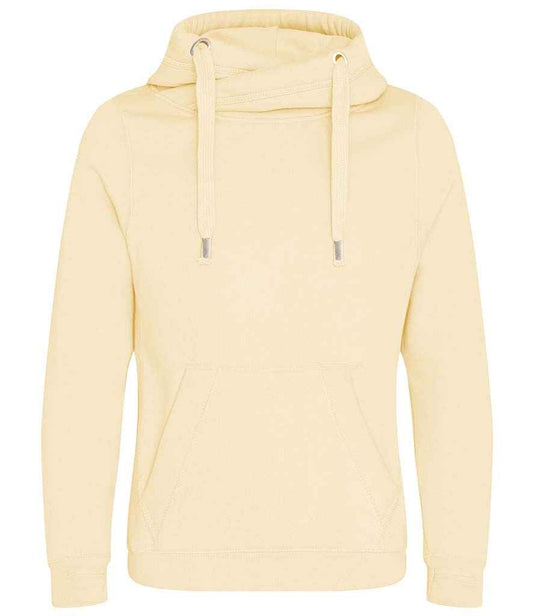 Just Hoods JH021 Vanilla Milkshake Front -  Ready to be Embroidered and Printed by Custard Workwear - Cheap Personalised and Customised Workwear in Nottinghamshire, Derbyshire and Leicestershire