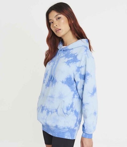 Just Hoods JH022 Blue Cloud Model -  Ready to be Embroidered and Printed by Custard Workwear - Cheap Personalised and Customised Workwear in Nottinghamshire, Derbyshire and Leicestershire