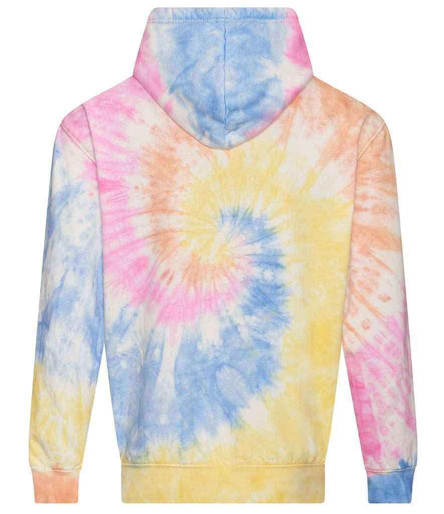 Just Hoods JH022 Tie Dye Swirl Back -  Ready to be Embroidered and Printed by Custard Workwear - Cheap Personalised and Customised Workwear in Nottinghamshire, Derbyshire and Leicestershire