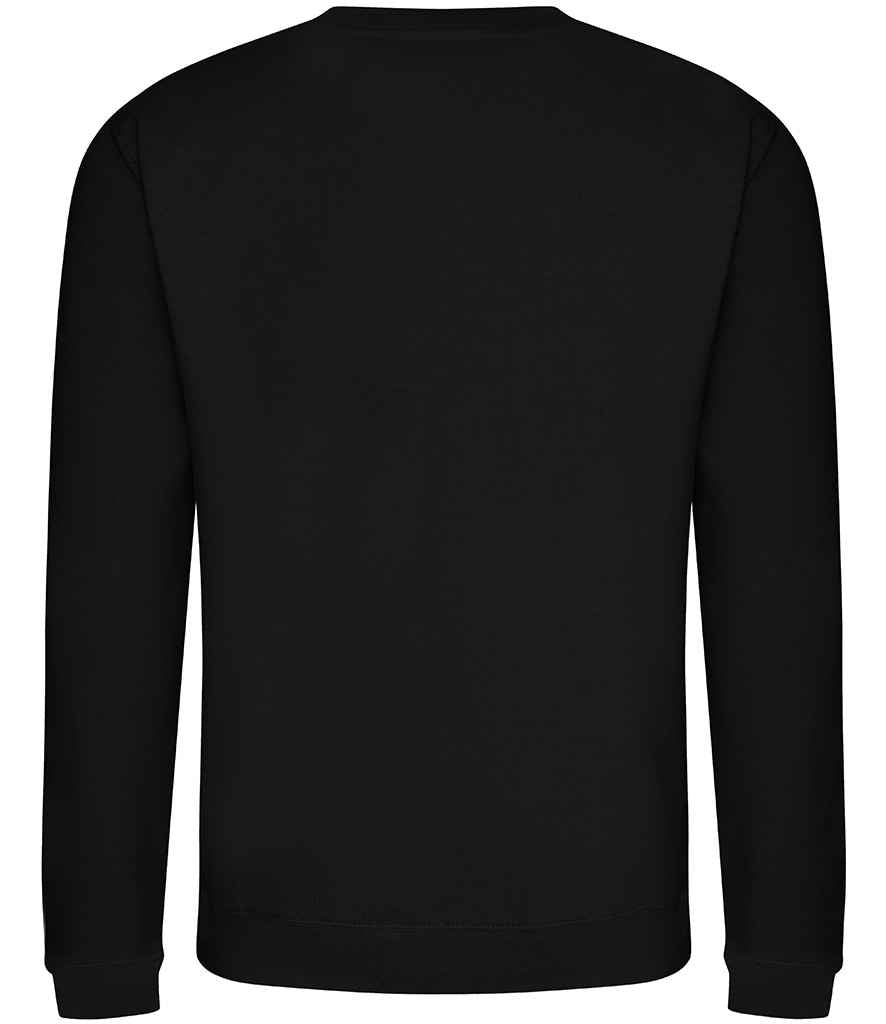 Just Hoods JH030B Deep Black Back -  Ready to be Embroidered and Printed by Custard Workwear - Cheap Personalised and Customised Workwear in Nottinghamshire, Derbyshire and Leicestershire