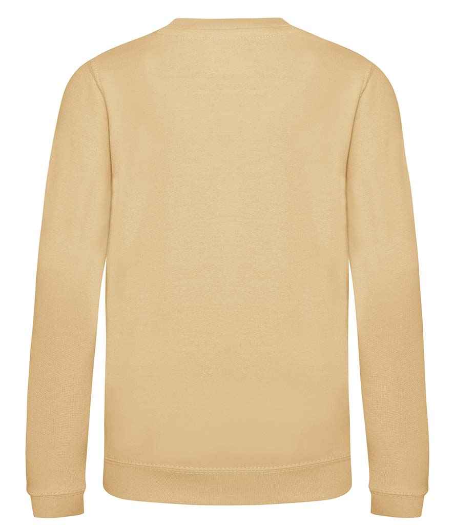 Just Hoods JH030B Desert Sand Back -  Ready to be Embroidered and Printed by Custard Workwear - Cheap Personalised and Customised Workwear in Nottinghamshire, Derbyshire and Leicestershire