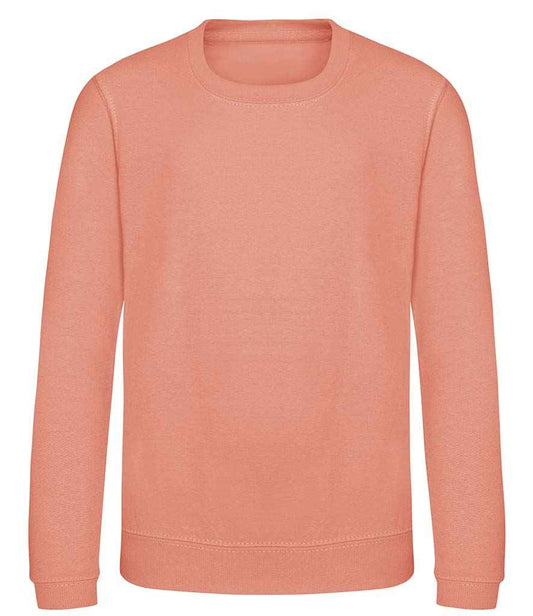 Just Hoods JH030B Dusty Pink Front -  Ready to be Embroidered and Printed by Custard Workwear - Cheap Personalised and Customised Workwear in Nottinghamshire, Derbyshire and Leicestershire