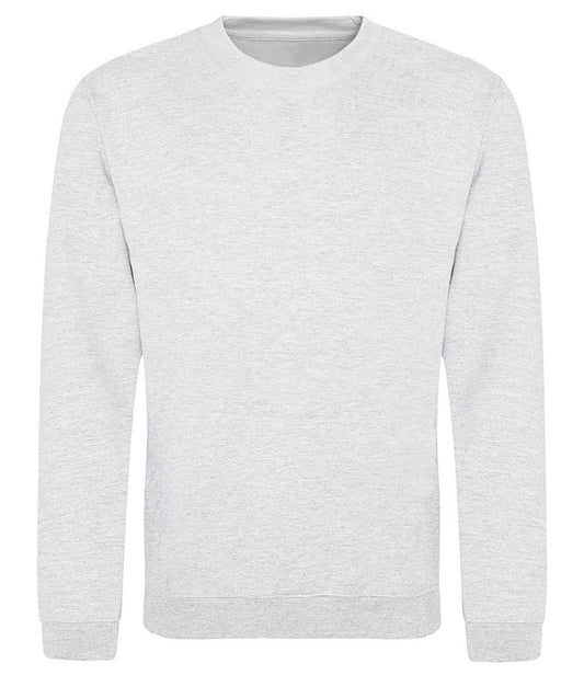 Just Hoods JH030 Ash Front -  Ready to be Embroidered and Printed by Custard Workwear - Cheap Personalised and Customised Workwear in Nottinghamshire, Derbyshire and Leicestershire