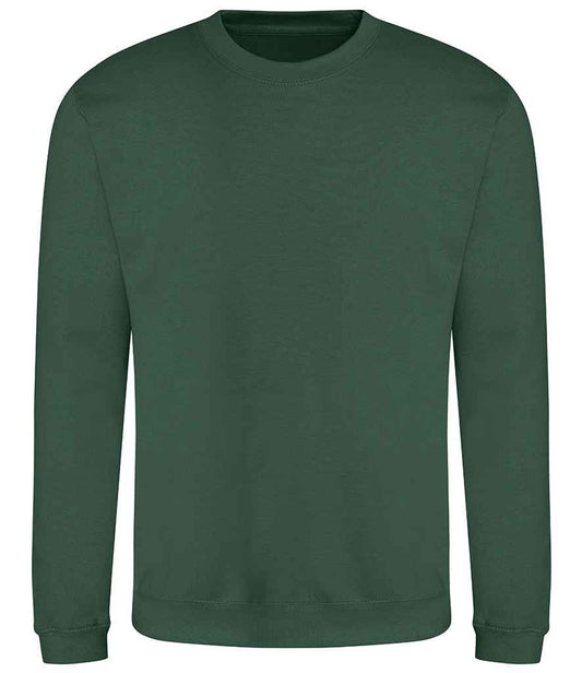 Just Hoods JH030 Bottle Green Front -  Ready to be Embroidered and Printed by Custard Workwear - Cheap Personalised and Customised Workwear in Nottinghamshire, Derbyshire and Leicestershire