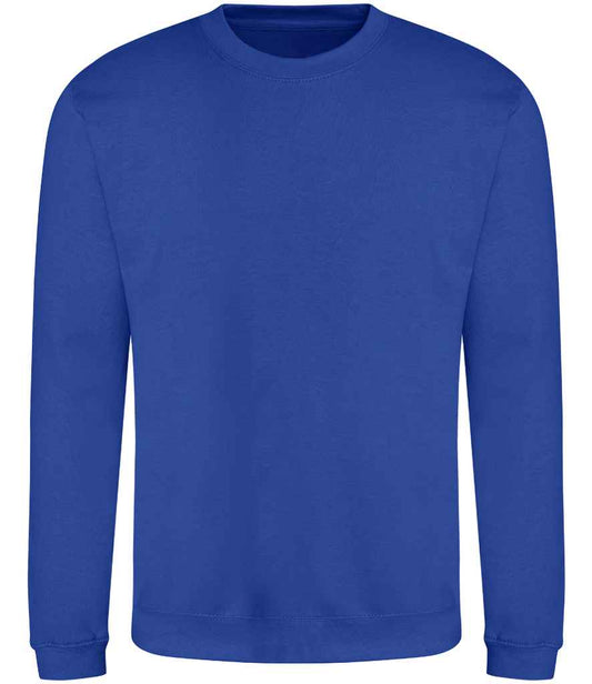 Just Hoods JH030 Bright Royal Front -  Ready to be Embroidered and Printed by Custard Workwear - Cheap Personalised and Customised Workwear in Nottinghamshire, Derbyshire and Leicestershire