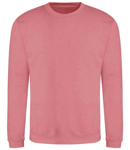 Just Hoods JH030 Dusty Rose Front -  Ready to be Embroidered and Printed by Custard Workwear - Cheap Personalised and Customised Workwear in Nottinghamshire, Derbyshire and Leicestershire