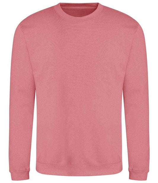 Just Hoods JH030 Dusty Rose Front -  Ready to be Embroidered and Printed by Custard Workwear - Cheap Personalised and Customised Workwear in Nottinghamshire, Derbyshire and Leicestershire