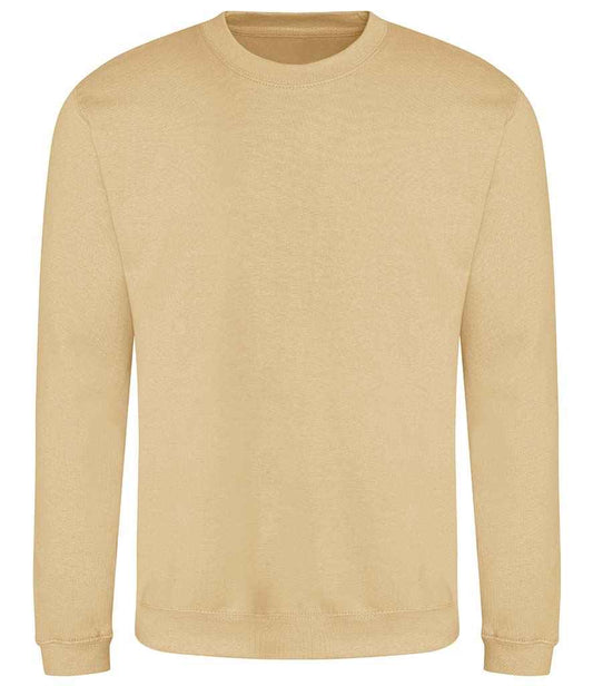 Just Hoods JH030 Desert Sand Front -  Ready to be Embroidered and Printed by Custard Workwear - Cheap Personalised and Customised Workwear in Nottinghamshire, Derbyshire and Leicestershire