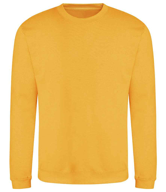 Just Hoods JH030 Gold Front -  Ready to be Embroidered and Printed by Custard Workwear - Cheap Personalised and Customised Workwear in Nottinghamshire, Derbyshire and Leicestershire