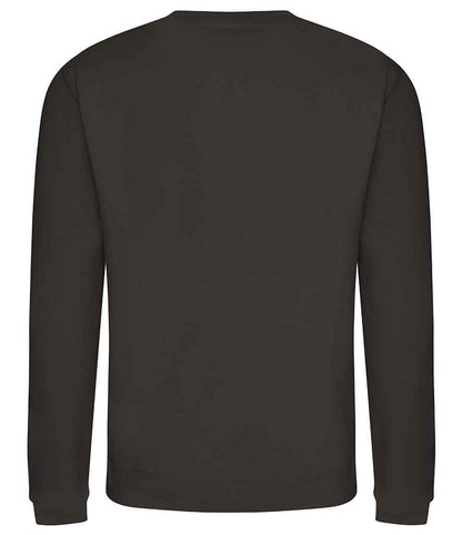 Just Hoods JH030 Hot Chocolate Back -  Ready to be Embroidered and Printed by Custard Workwear - Cheap Personalised and Customised Workwear in Nottinghamshire, Derbyshire and Leicestershire