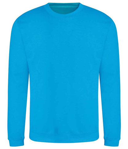 Just Hoods JH030 Hawaiian Blue Front -  Ready to be Embroidered and Printed by Custard Workwear - Cheap Personalised and Customised Workwear in Nottinghamshire, Derbyshire and Leicestershire