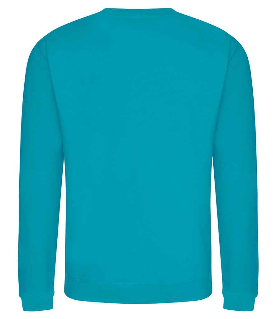 Just Hoods JH030 Lagoon Blue Back -  Ready to be Embroidered and Printed by Custard Workwear - Cheap Personalised and Customised Workwear in Nottinghamshire, Derbyshire and Leicestershire