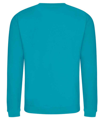 Just Hoods JH030 Lagoon Blue Back -  Ready to be Embroidered and Printed by Custard Workwear - Cheap Personalised and Customised Workwear in Nottinghamshire, Derbyshire and Leicestershire