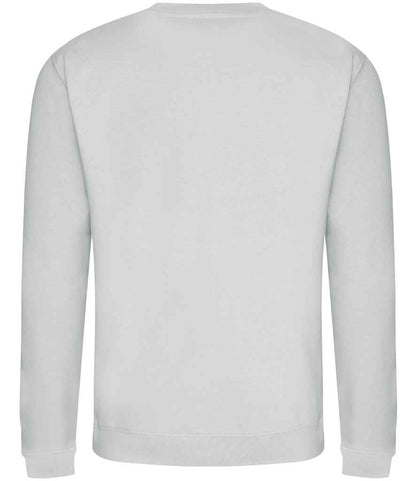 Just Hoods JH030 Moondust Grey Back -  Ready to be Embroidered and Printed by Custard Workwear - Cheap Personalised and Customised Workwear in Nottinghamshire, Derbyshire and Leicestershire