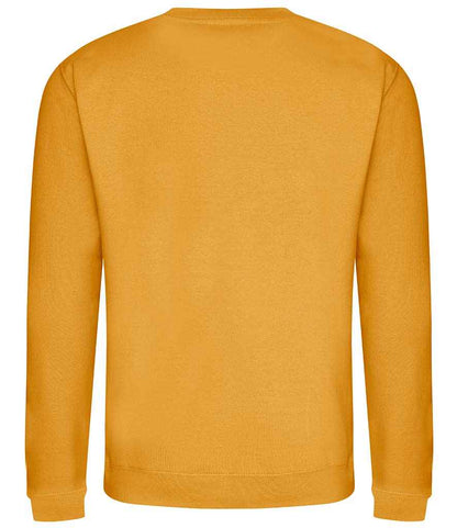 Just Hoods JH030 Mustard Back -  Ready to be Embroidered and Printed by Custard Workwear - Cheap Personalised and Customised Workwear in Nottinghamshire, Derbyshire and Leicestershire