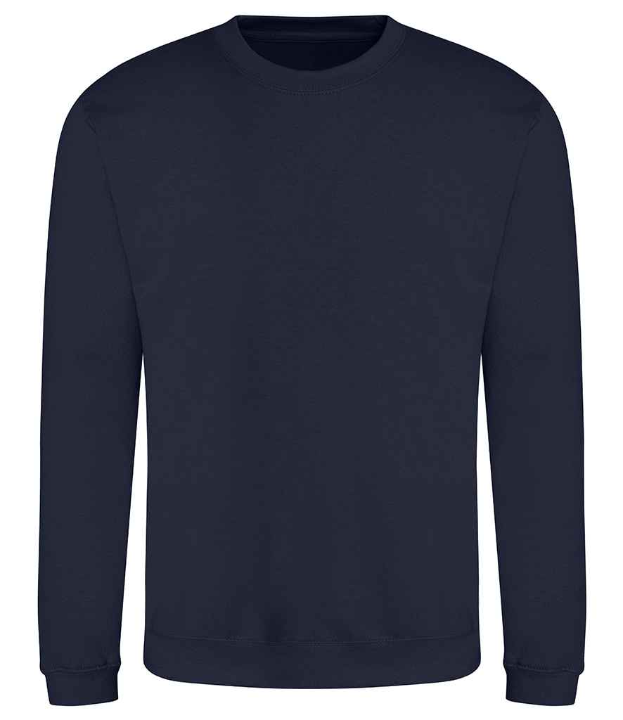 Just Hoods JH030 Oxford Navy Front -  Ready to be Embroidered and Printed by Custard Workwear - Cheap Personalised and Customised Workwear in Nottinghamshire, Derbyshire and Leicestershire