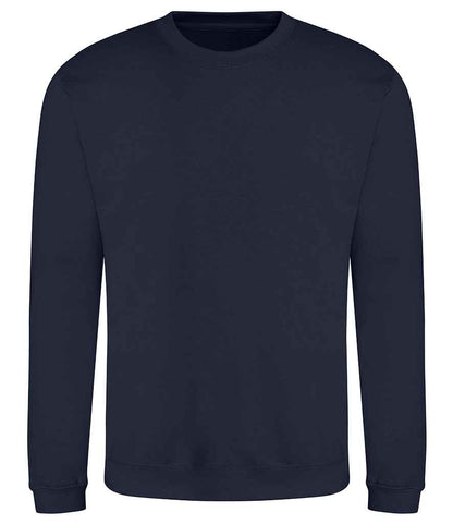 Just Hoods JH030 Oxford Navy Front -  Ready to be Embroidered and Printed by Custard Workwear - Cheap Personalised and Customised Workwear in Nottinghamshire, Derbyshire and Leicestershire