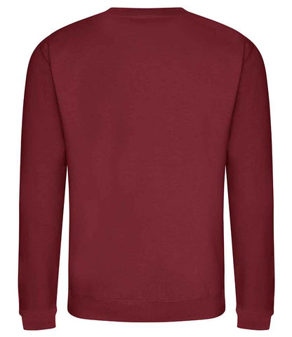 Just Hoods JH030 Red Hot Chilli Back -  Ready to be Embroidered and Printed by Custard Workwear - Cheap Personalised and Customised Workwear in Nottinghamshire, Derbyshire and Leicestershire