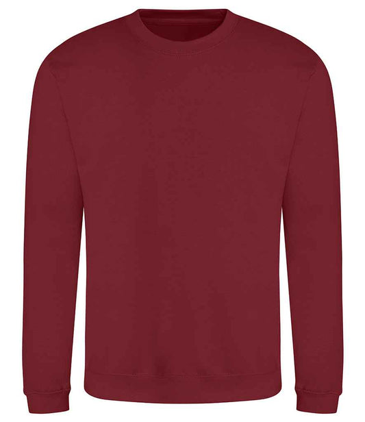 Just Hoods JH030 Red Hot Chilli Front -  Ready to be Embroidered and Printed by Custard Workwear - Cheap Personalised and Customised Workwear in Nottinghamshire, Derbyshire and Leicestershire