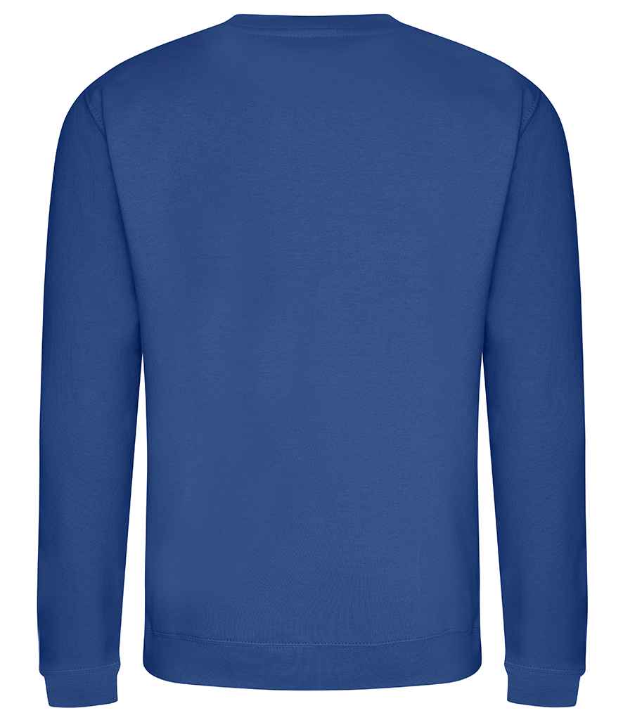 Just Hoods JH030 Royal Blue Back -  Ready to be Embroidered and Printed by Custard Workwear - Cheap Personalised and Customised Workwear in Nottinghamshire, Derbyshire and Leicestershire