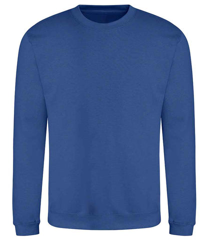 Just Hoods JH030 Royal Blue Front -  Ready to be Embroidered and Printed by Custard Workwear - Cheap Personalised and Customised Workwear in Nottinghamshire, Derbyshire and Leicestershire