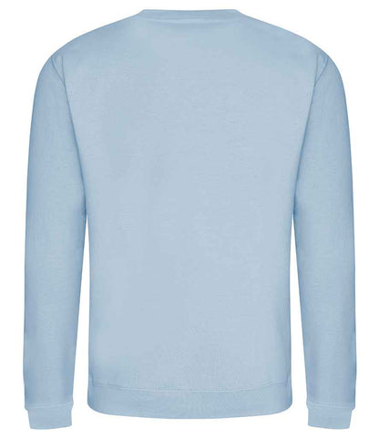 Just Hoods JH030 Sky Blue Back -  Ready to be Embroidered and Printed by Custard Workwear - Cheap Personalised and Customised Workwear in Nottinghamshire, Derbyshire and Leicestershire