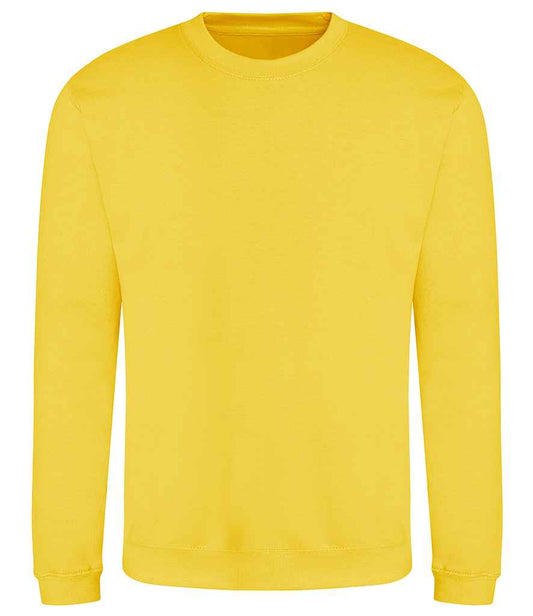 Just Hoods JH030 Sun Yellow Front -  Ready to be Embroidered and Printed by Custard Workwear - Cheap Personalised and Customised Workwear in Nottinghamshire, Derbyshire and Leicestershire