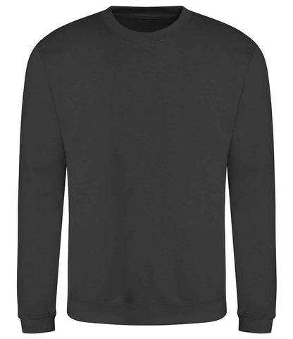 Just Hoods JH030 Storm Grey Front -  Ready to be Embroidered and Printed by Custard Workwear - Cheap Personalised and Customised Workwear in Nottinghamshire, Derbyshire and Leicestershire