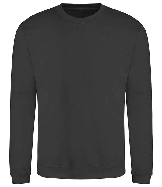 Just Hoods JH030 Storm Grey Front -  Ready to be Embroidered and Printed by Custard Workwear - Cheap Personalised and Customised Workwear in Nottinghamshire, Derbyshire and Leicestershire