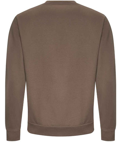 Just Hoods JH030 Mocha Back -  Ready to be Embroidered and Printed by Custard Workwear - Cheap Personalised and Customised Workwear in Nottinghamshire, Derbyshire and Leicestershire