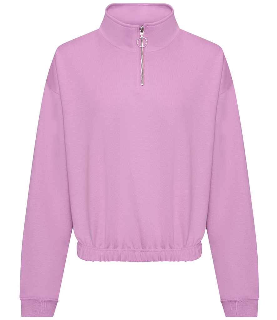 Just Hoods JH037 Lavender Front -  Ready to be Embroidered and Printed by Custard Workwear - Cheap Personalised and Customised Workwear in Nottinghamshire, Derbyshire and Leicestershire