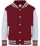 Burgundy/Heather Grey