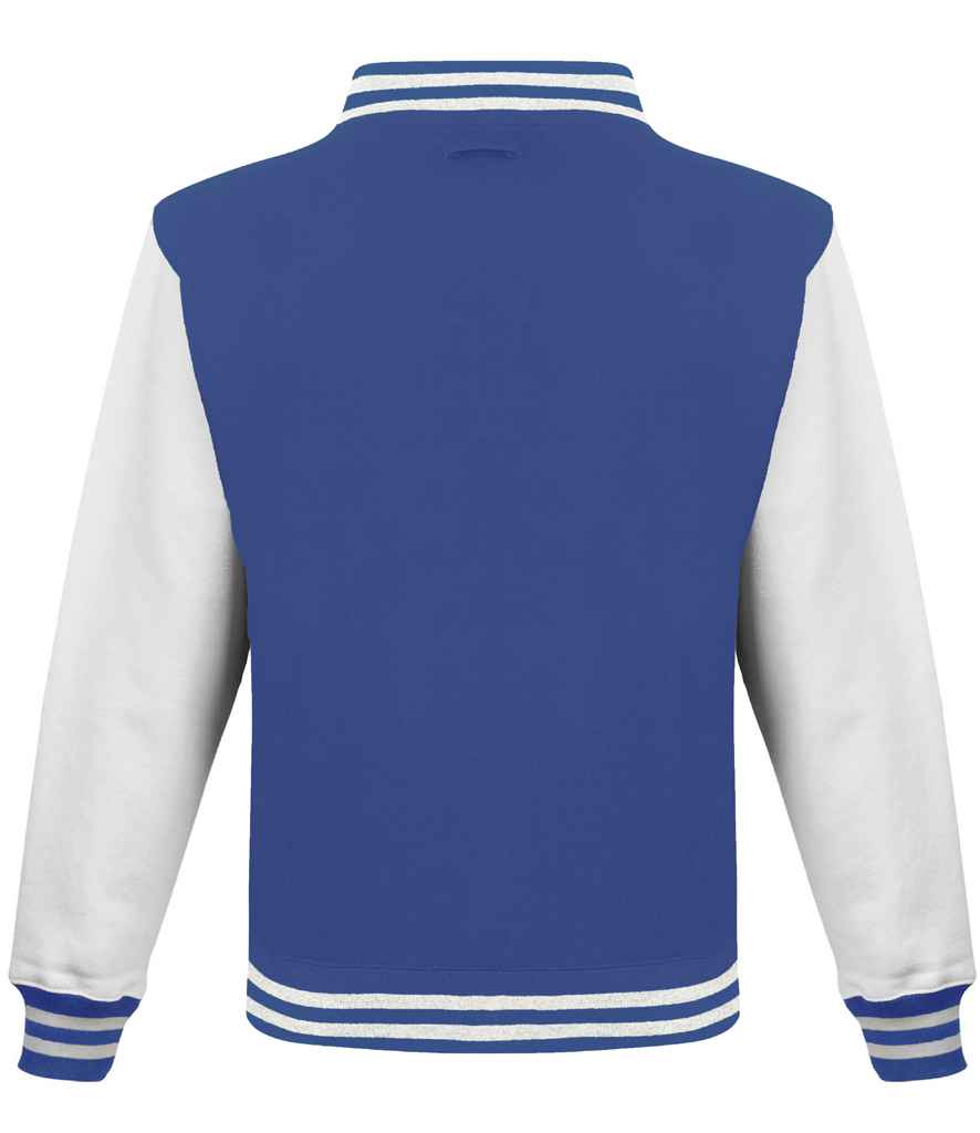 Just Hoods JH043 Royal Blue/White Back -  Ready to be Embroidered and Printed by Custard Workwear - Cheap Personalised and Customised Workwear in Nottinghamshire, Derbyshire and Leicestershire