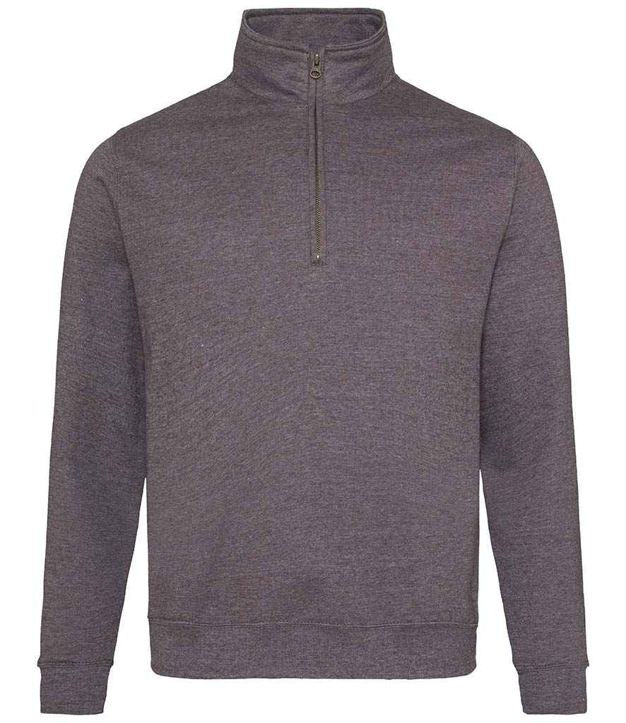 Just Hoods JH046 Charcoal Front -  Ready to be Embroidered and Printed by Custard Workwear - Cheap Personalised and Customised Workwear in Nottinghamshire, Derbyshire and Leicestershire